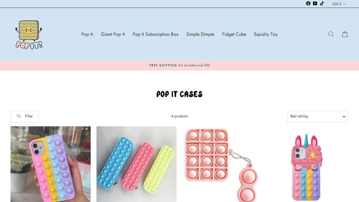Pop It Cases – Pop Its Toys